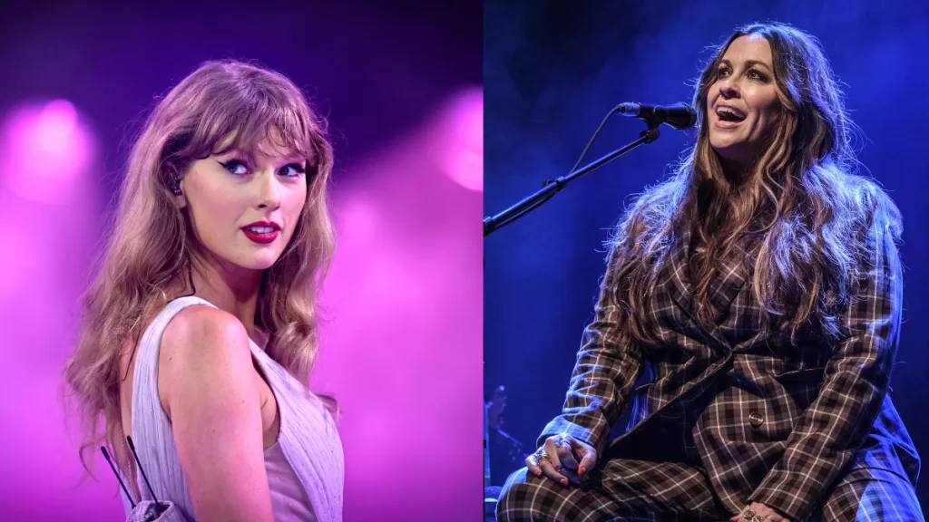 Taylor Swift y Alanis Morrissette