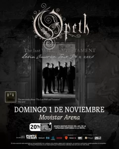 Opeth en Chile