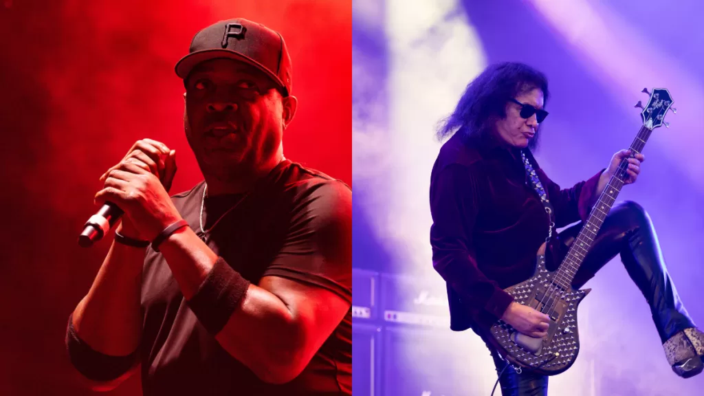 Chuck D y Gene Simmons