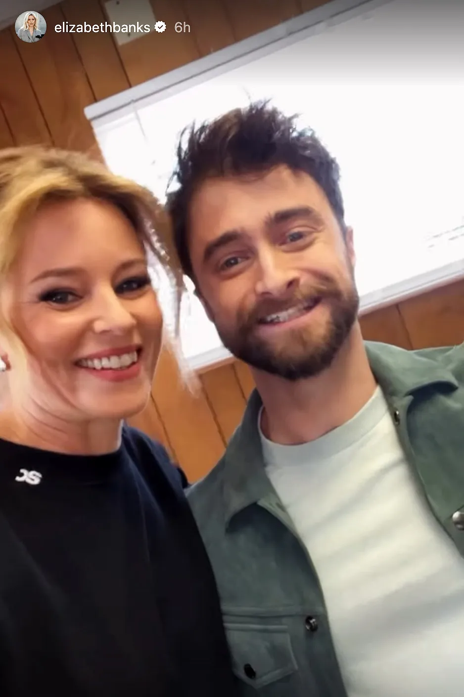Elizabeth Banks y Daniel Radcliffe
