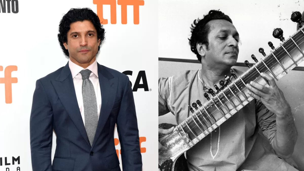 Farhan Akhtar y Ravi Shankar