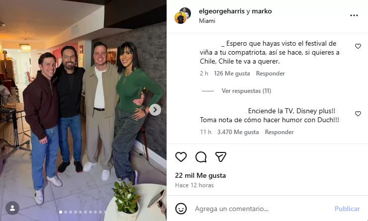 George Harris Instagram