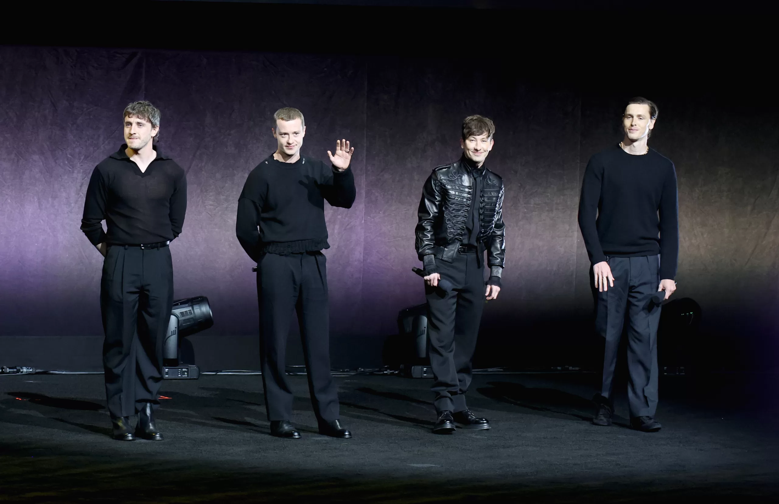 Presentación oficial de "The Beatles" y su cast principal, Getty