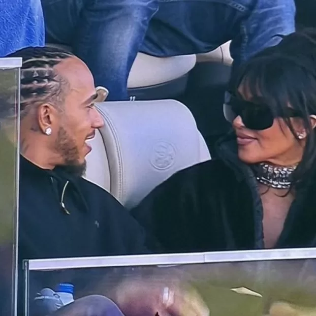 Kim Kardashian y Lewis Hamilton