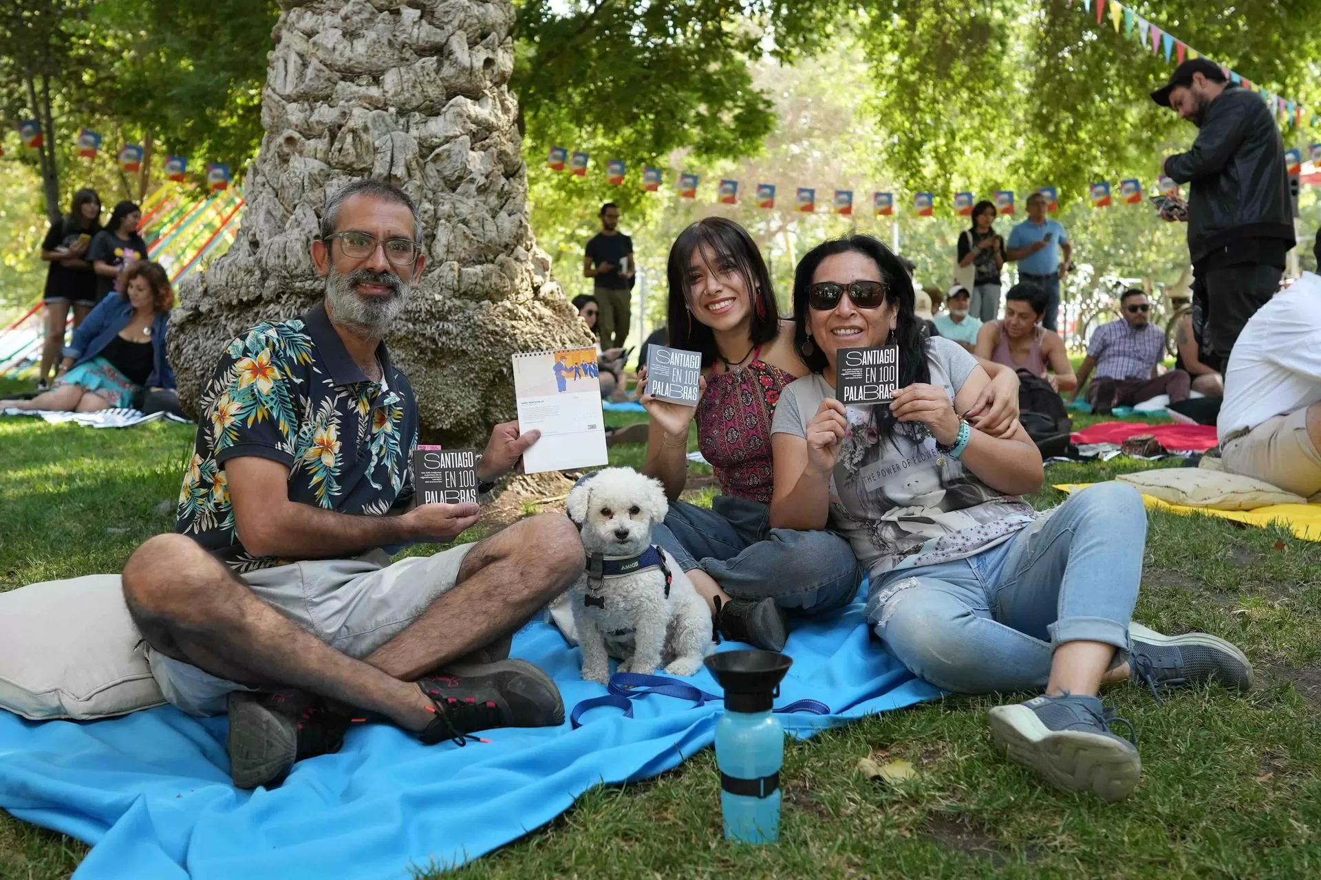 Santiago en 100 Palabras