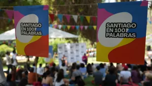 Santiago en 100 Palabras