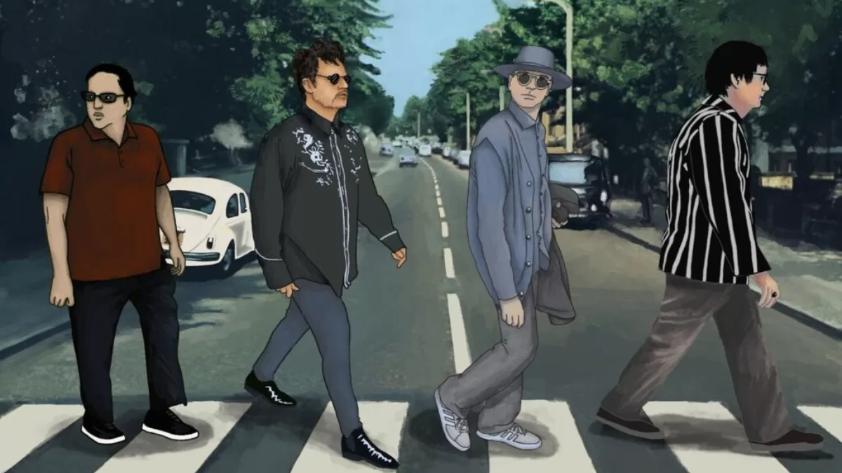 Homenaje a The Beatles, Los Tres en Abbey Road