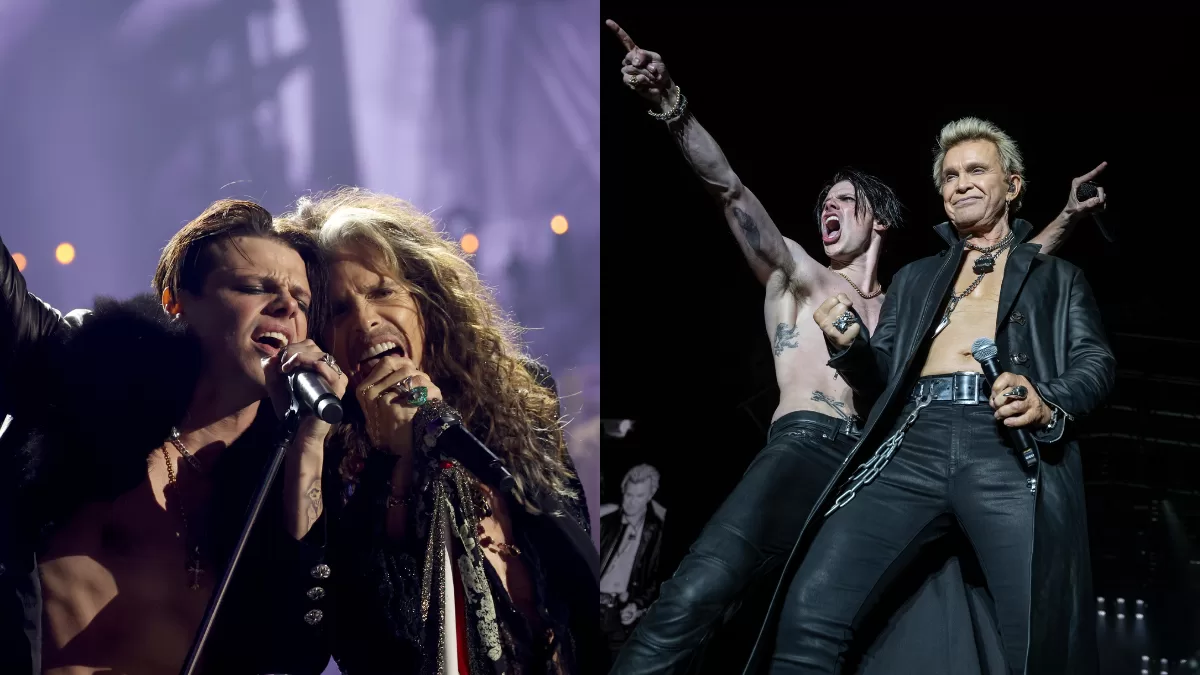 Yungblud junto a reconocidas estrellas del rock como Steven Tyler y Billy Idol, Getty