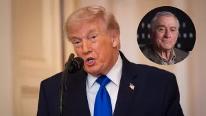 “Es un criminal y debería ser deportado”: Donald Trump arremete contra Robert De Niro, Getty