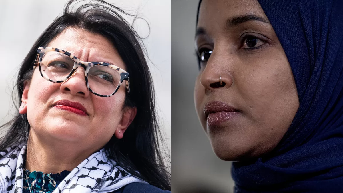Rashida Tlaib y Ilhan Omar, miembros del Congreso de Estados Unidos, Getty