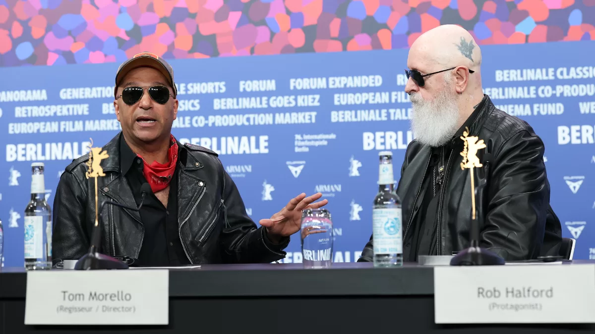 Tom Morello y Rob Halford en Berlinale, Getty