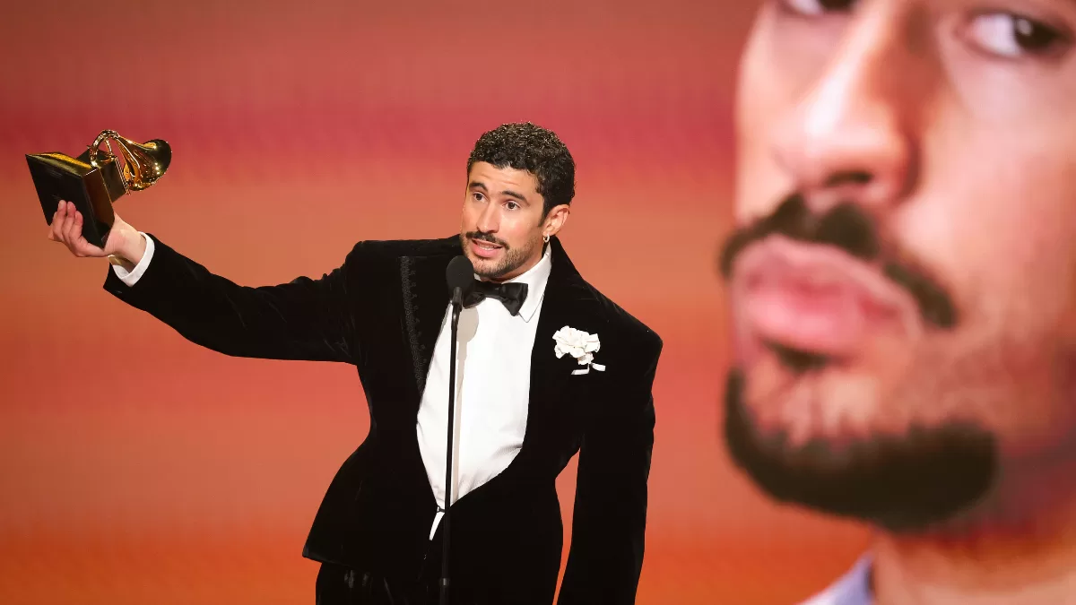 Bad Bunny, Grammys 2026, Getty