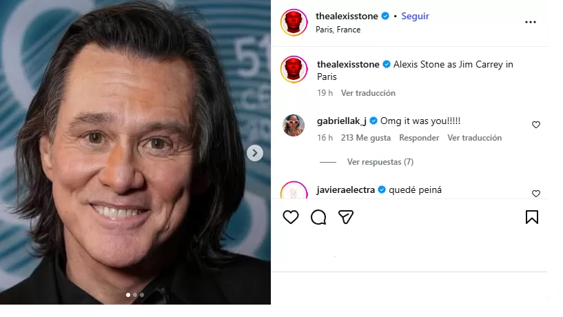 Alexis Stone Jim Carrey