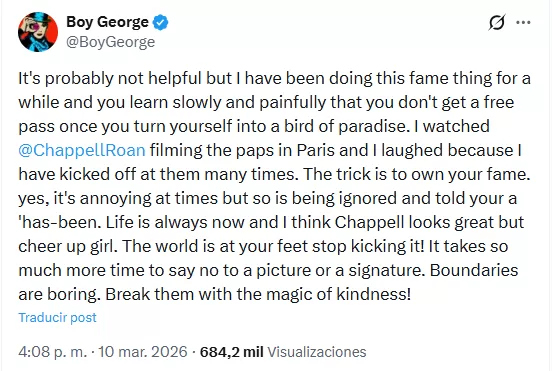 Boy George Twitter