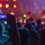Celulares en conciertos
