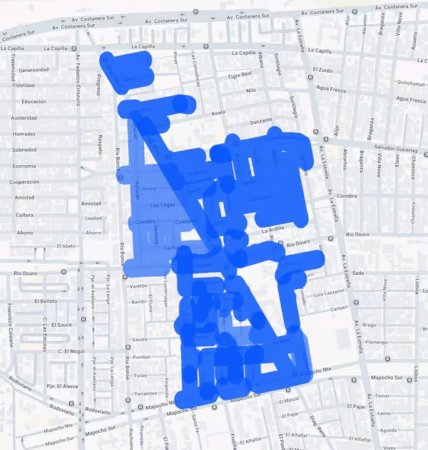 Cerro Navia Cortes de luz