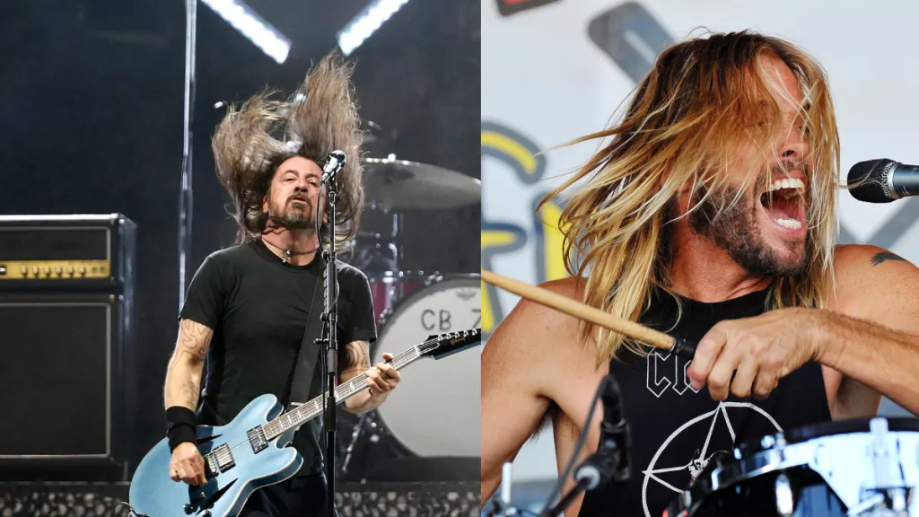 Dave Grohl y Taylor Hawkins