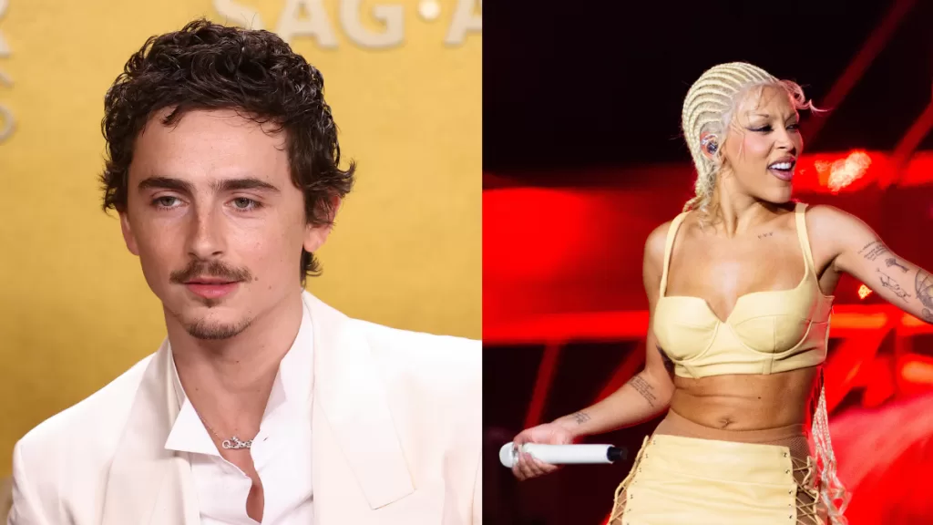 Doja Cat Timothée Chalamet