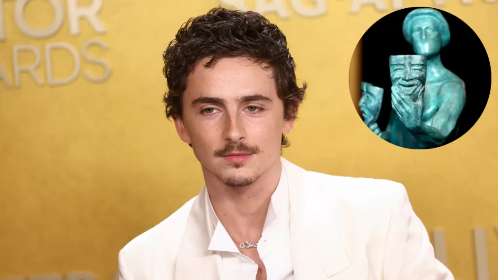 Timothée Chalamet se queda atrás y la carrera al Oscar se complica: Estos fueron los ganadores de los premios SAG