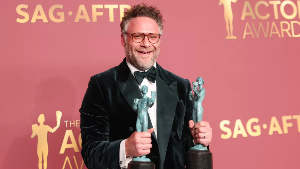 Seth Rogen recibe el SAG póstumo de Catherine O'Hara