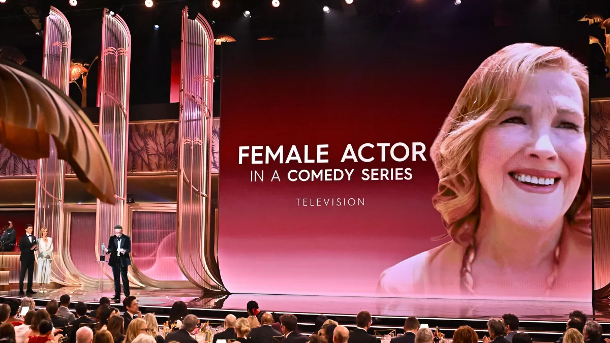 Seth Rogen recibe el SAG póstumo de Catherine O'Hara, Getty