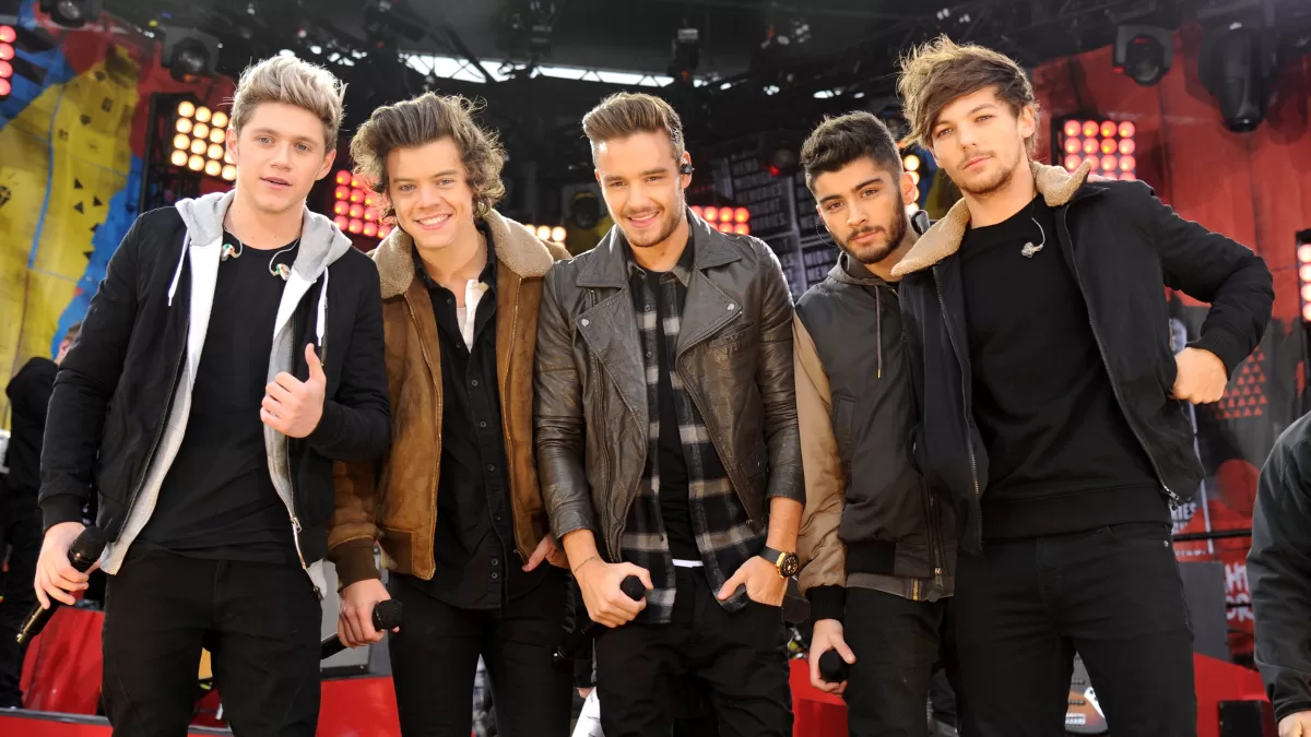 One Direction (De izquierda a derecha: Niall Horan, Harry Styles, Liam Payne, Zayn Malik y Louis Tomlinson), Getty