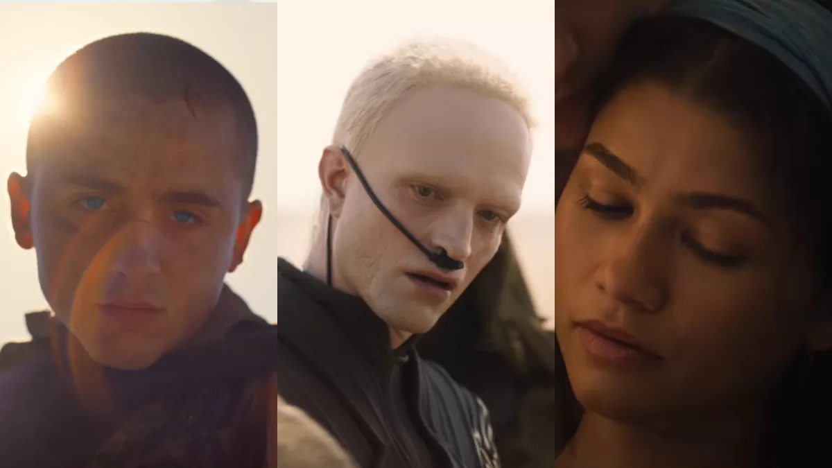 Primeros vistazos a Timothée Chalamet, Robert Pattinson y Zendaya en la tercera parte de "Dune"