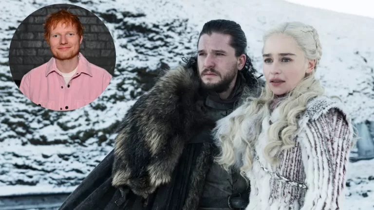 Ed Sheeran dice que la gente odió su cameo en “Game of Thrones” porque era muy omnipresente en ese momento