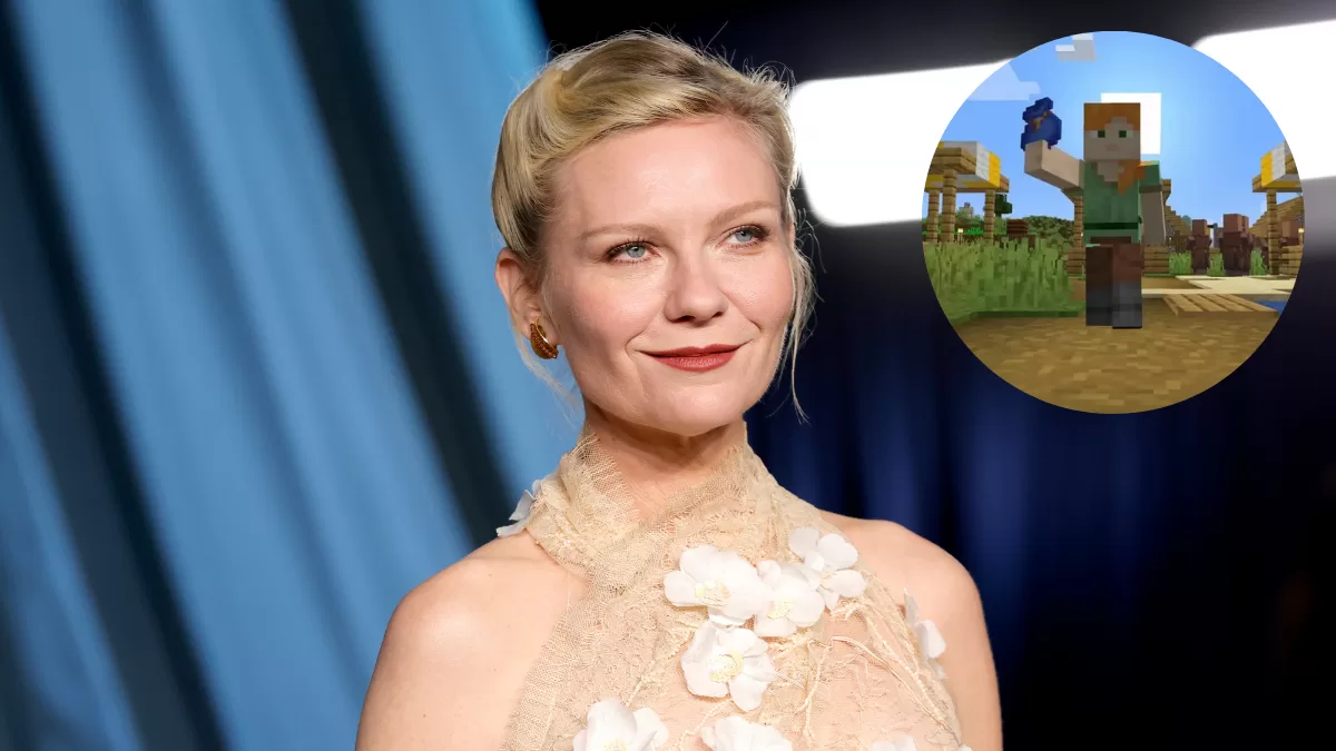Kirsten Dunst y Alex, Getty/Mojang