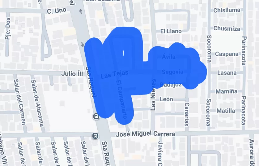 La Florida cortes de luz