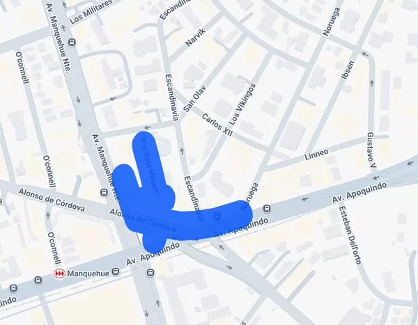 Las Condes cortes de luz