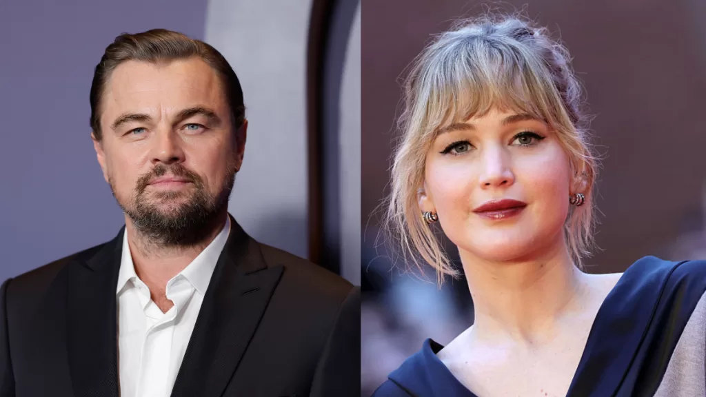 Leonardo DiCaprio y Jennifer Lawrence