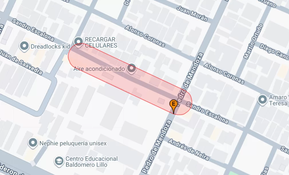 corte de agua San Bernardo