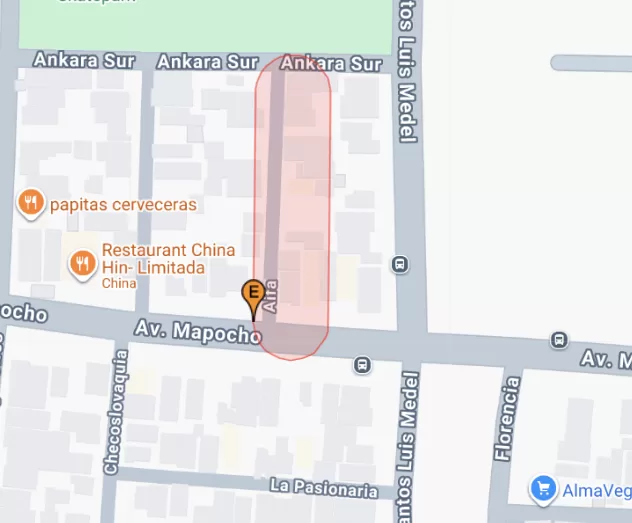 corte de agua Santiago Centro