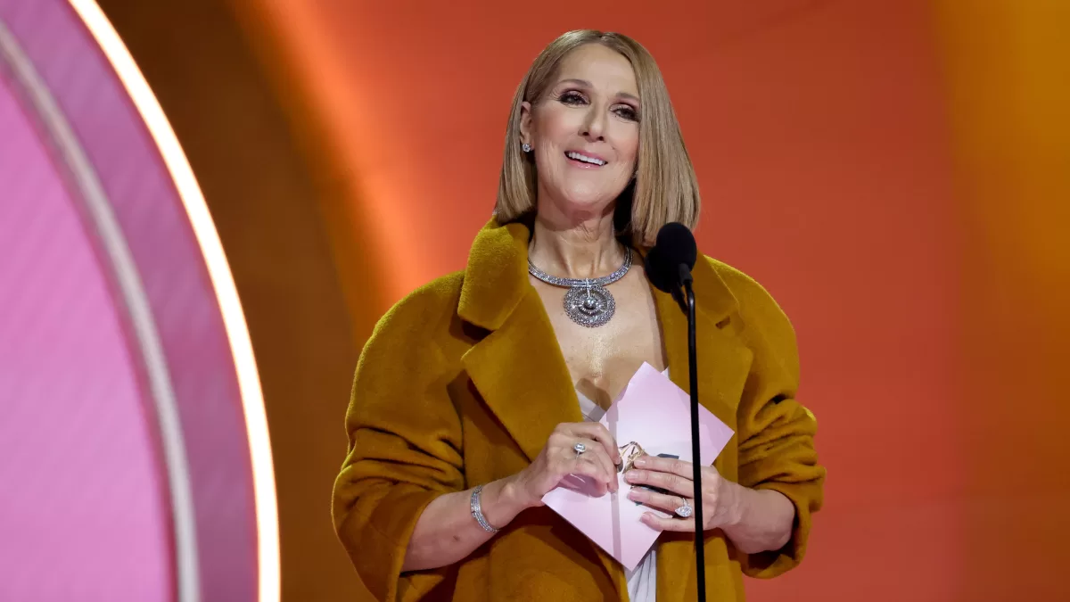 Céline Dion en los Grammy 2024. Getty