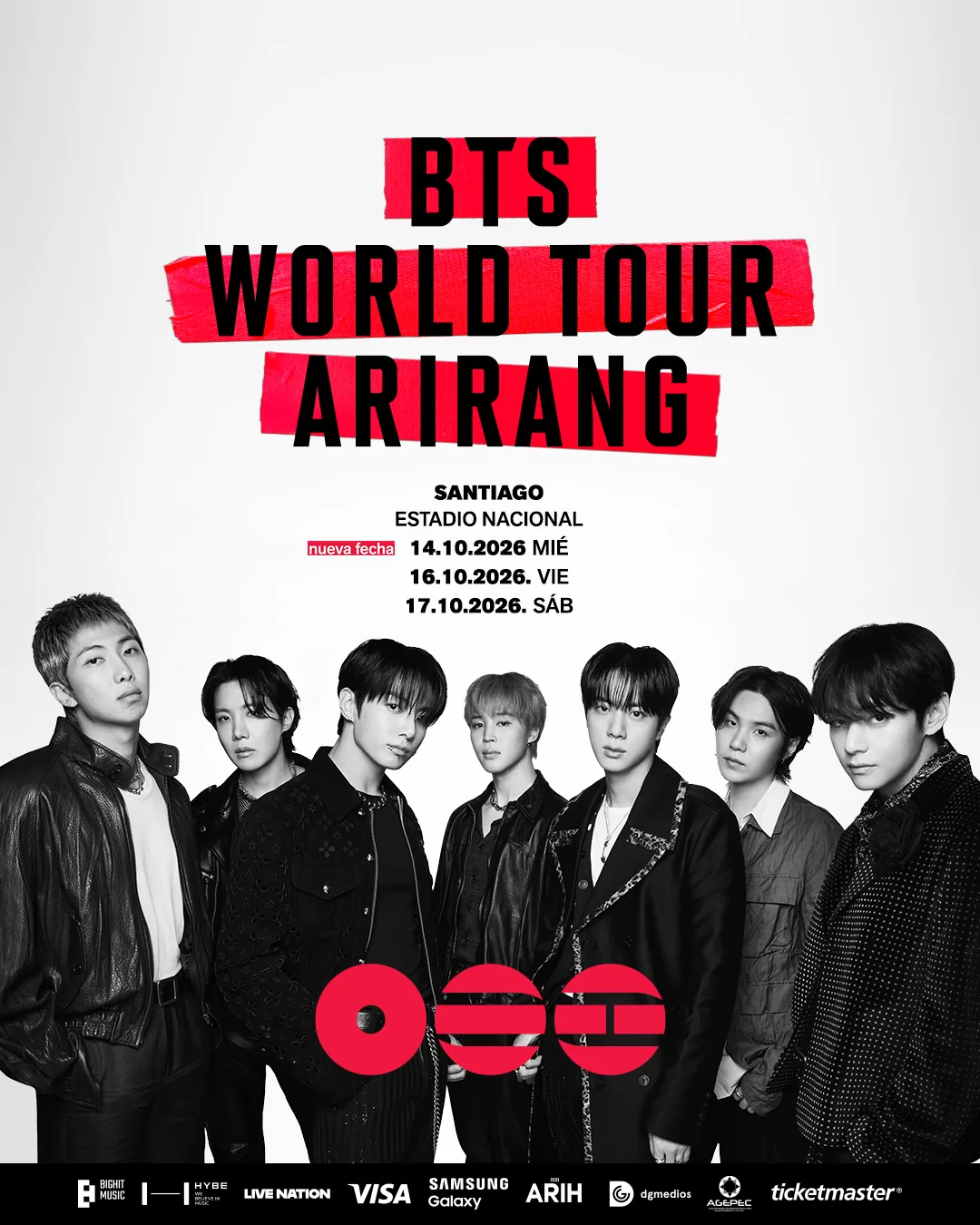 BTS nueva fecha chile