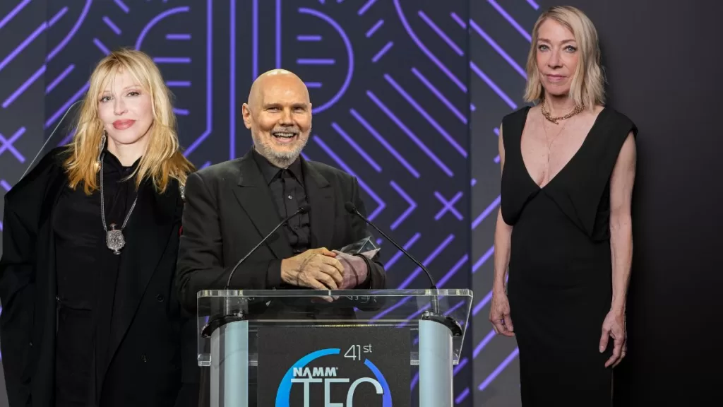 Billy Corgan Courtney Love Kim Gordon