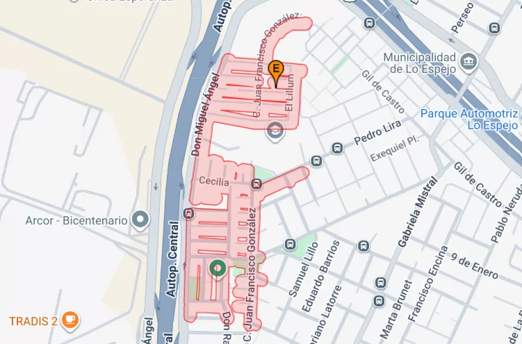 Corte de agua Lo Espejo