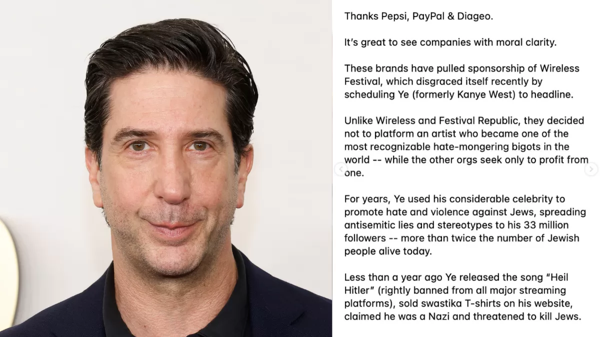 David Schimmer vía Instagram, Getty