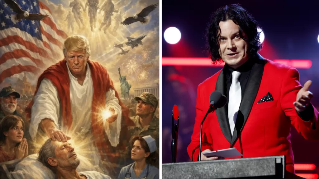 Jack White y Donald Trump