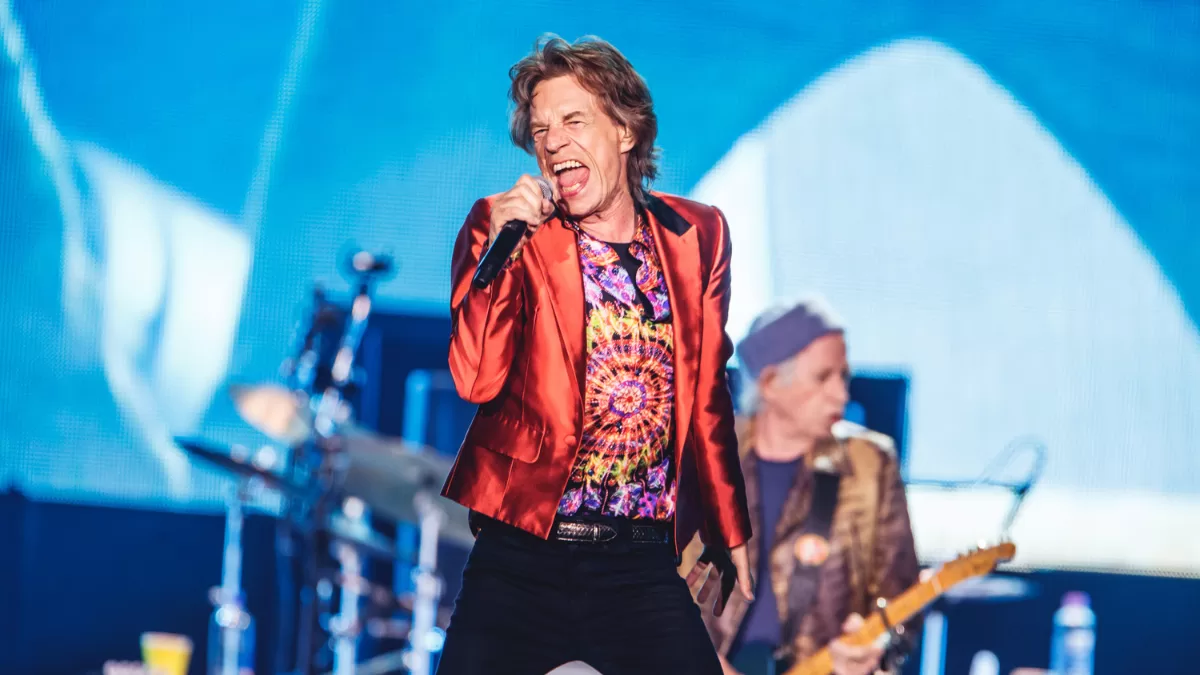 Mick Jagger junto a The Rolling Stones,Getty