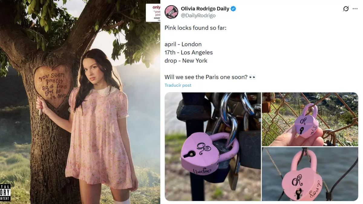 Olivia Rodrigo y su estrategia promocional para “You Seem Pretty Sad For a Girl So in Love”, vía Twitter