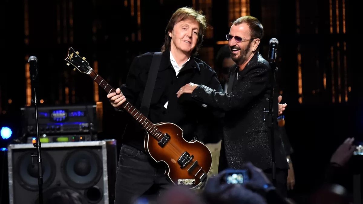 Paul McCartney y Ringo Starr