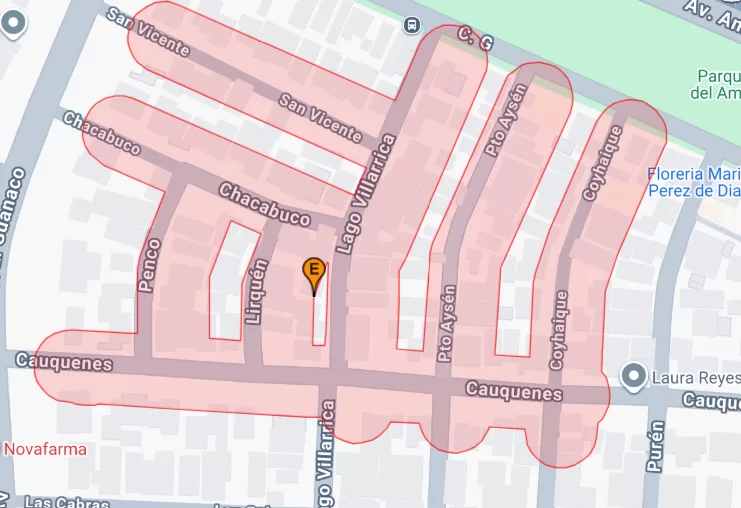 Recoleta cortes de agua domingo