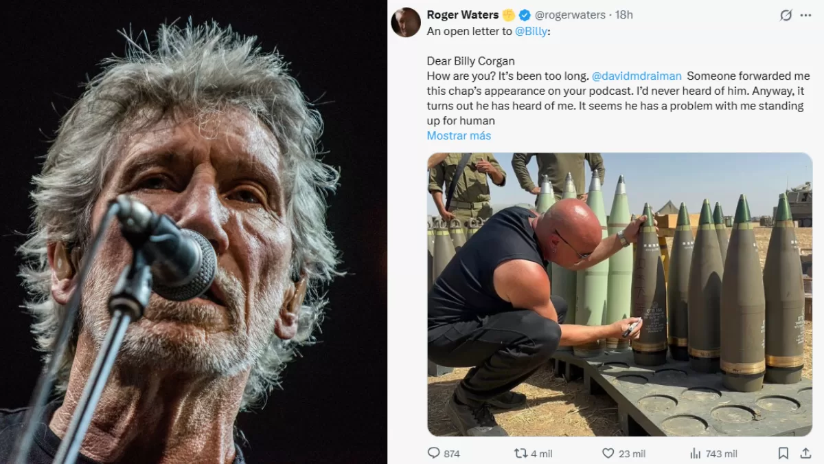 Roger Waters vía X