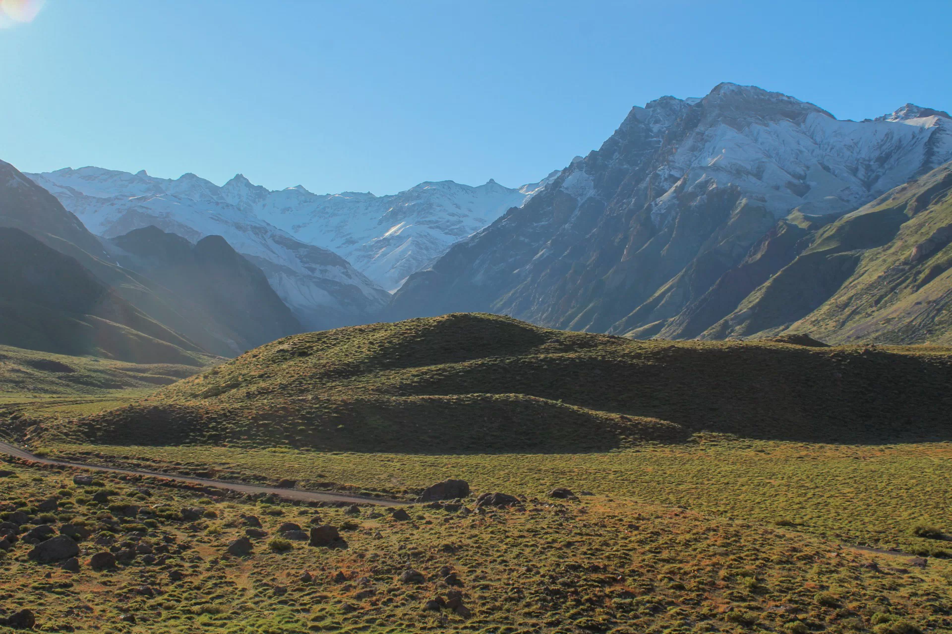 Valle del Tinguiririca, sector de las Termas del Flaco, AndesHandbook