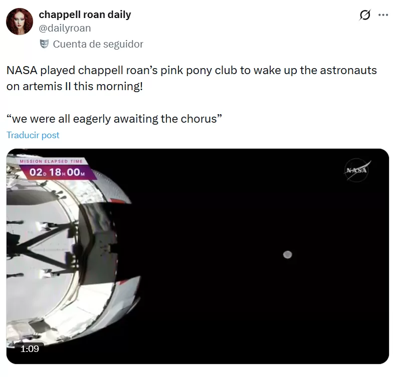 artemis ii chappell Roan