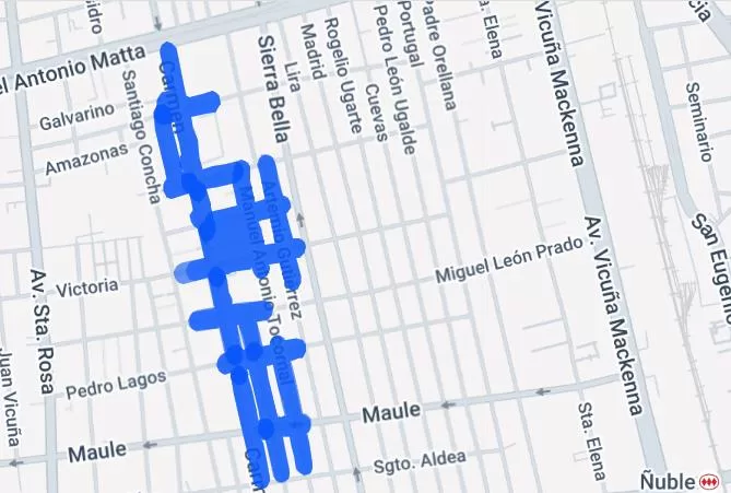 cortes de luz Santiago Centro