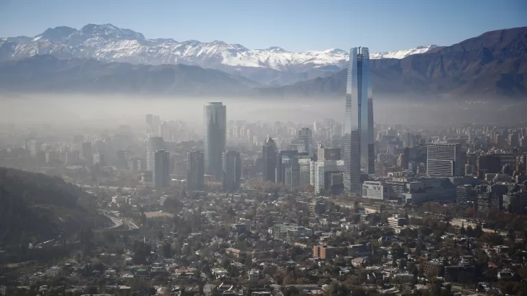 Alerta ambiental en Santiago