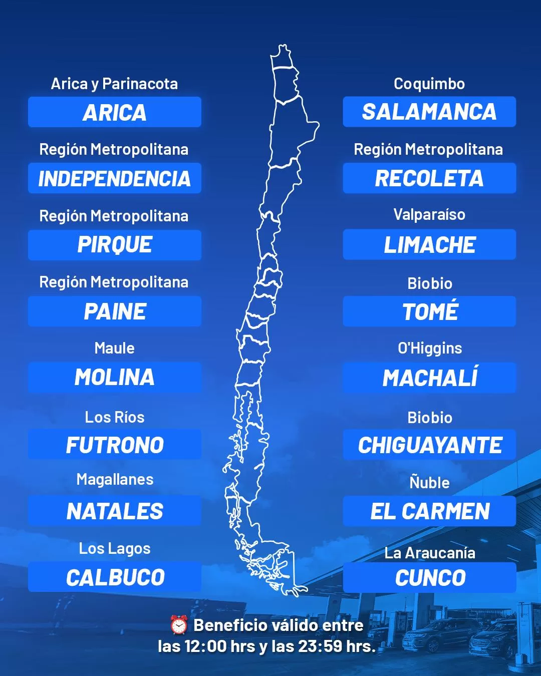 Bencina descuentos